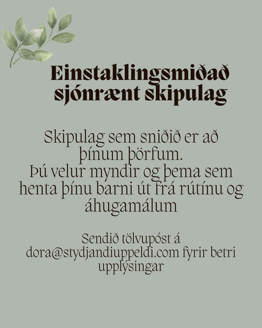 Einstaklingsmiðað kerfi fyrir þitt barn